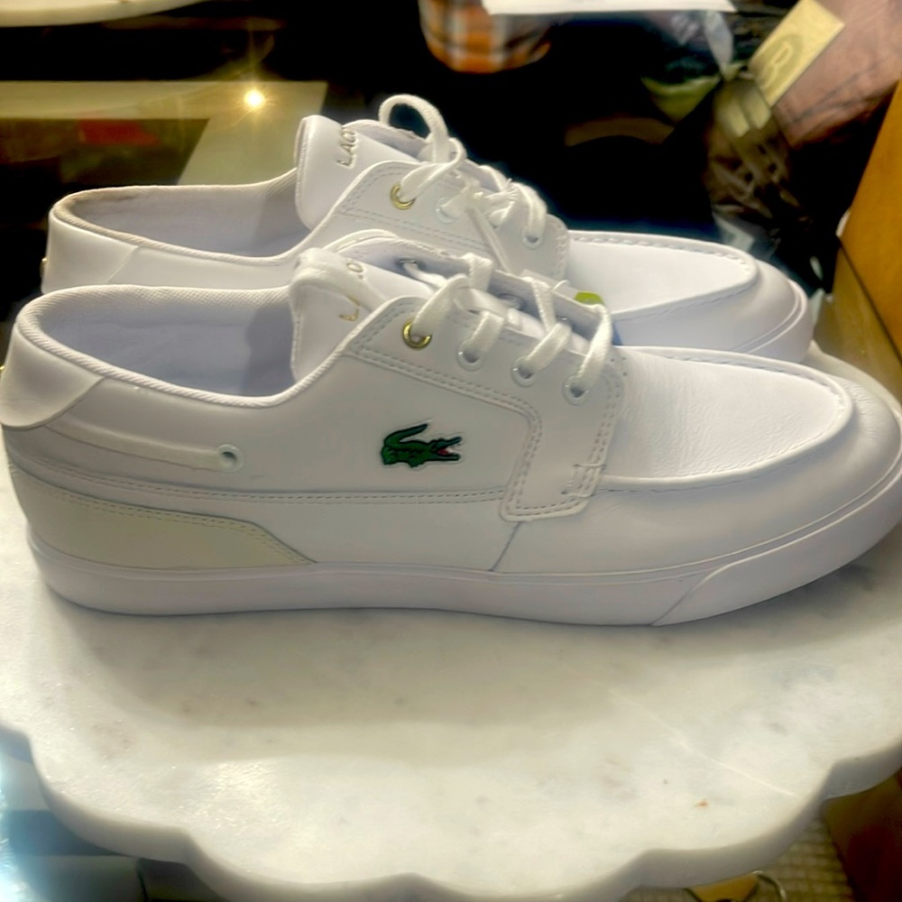NWT Lacoste Bayliss Deck shoe